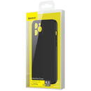 Baseus Baseus iPhone 12 Pro case Liquid Silica Gel Black (WIAPIPH61P-YT01)