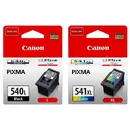 Canon Canon toner cartridge PG-540L/CL-541XL - 2-pack - Black, Color (Cyan / Magenta / Yellow)