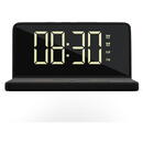 Mebus 25622  Digital Alarm Clock with wireless Charger
