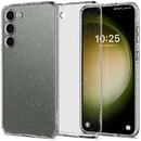 Husa pentru Samsung Galaxy S23 S911, Spigen, Liquid Crystal Glitter, Transparenta ACS05710