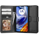 Tech-Protect Husa pentru Motorola Moto E32s / E32 / G22, Tech-Protect, Wallet, Neagra