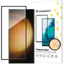 WZK Folie de protectie Ecran WZK pentru Samsung Galaxy S24 Ultra S928, Sticla Securizata, Full Glue, Neagra