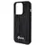 Husa Guess Sequin Script Metal case for iPhone 14 Pro Max - black