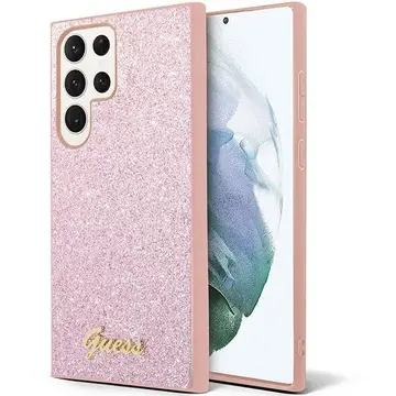 Husa Guess Glitter Script