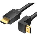 Vention Cablu video Vention, HDMI(T) la HDMI(T), 3m, rezolutie maxima 4K la 60Hz, conectori auriti, cupru, unghi 270 grade, negru, "AAQBI" (timbru verde 0.18lei) -  6922794745377