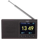 Adler FM, Bluetooth, ecran LCD 2.4 inch, alarma dubla, baterie Li-Ion, negru