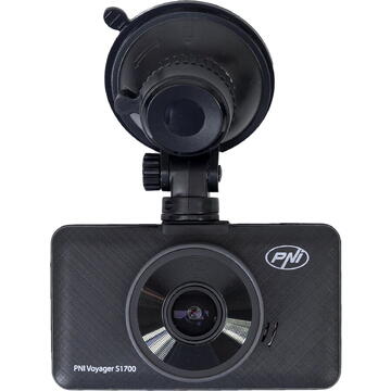 Camera auto DVR PNI Voyager S1700 4K UHD, ecran 3 inch, inregistrare ciclica, monitorizare parcare, detectie miscare, alimentare 12V/24V