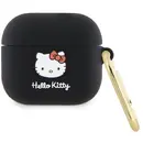 Hello Kitty Silicone 3D Kitty Head case for AirPods 3 - black