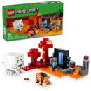 Set Lego Minecraft- Ambuscada in portalul nether, 352 piese