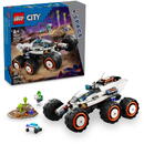 LEGO Set Lego City - Rover de explorare spatiala si viata extraterestra, 311 piese