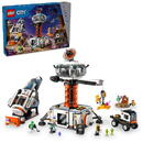 LEGO Set Lego City - Baza spatiala si platforma de lansare a rachetei, 1422 piese