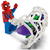 Set Lego Super Heroes - Masina de curse a Omului Paianjen vs Venom Green Goblin, 227 piese