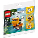 LEGO Set LEGO Creator 3 in 1 - Pelican, 62 piese