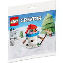 Set Lego Creator - Snowman, 78 piese