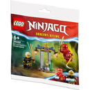 LEGO Set constructie Lego Ninjago - Batalia templului, Kai si Rapton, 47 piese