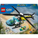 LEGO Set LEGO - City, Elicopter de salvare de urgenta, 226 piese