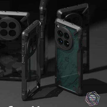 Husa Husa pentru OnePlus 12 - Ringke Fusion X Design - Camo Black