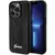 Husa Guess Sequin Script Metal case for iPhone 13 Pro Max - black