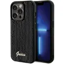 Guess Sequin Script Metal case for iPhone 13 Pro Max - black