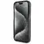Husa Guess Ring Stand Script Glitter MagSafe case for iPhone 13 Pro Max - black