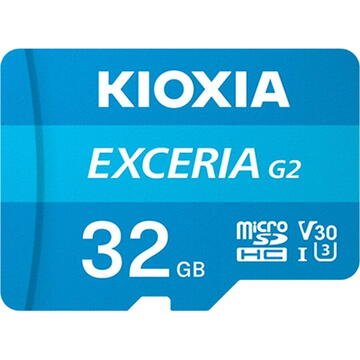 Card memorie Kioxia LMEX2L032GG2, 32GB, Class 10,  UHS-I, U3, V30 + adaptor
