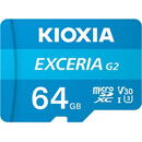 Kioxia LMEX2L064GG2, 64 GB, Clasa 10, U3, UHS-I, V30 + adaptor
