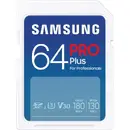 Samsung PRO Plus, 64GB, Class 10, UHS-I U3, V30