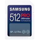 Samsung PRO Ultimate, 512GB, Class 10, UHS-I U3, V30