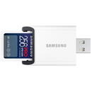 Samsung PRO Ultimate 256GB, Class 10, UHS-I U3, V30 + Adaptor USB