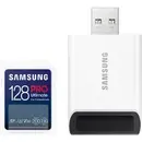 Samsung PRO Ultimate 128GB, Class 10, UHS-I U3, V30 + Adaptor USB