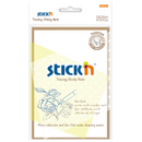 Stick'n Notes autoadeziv transparent (calc) 101 x 152 mm, 30 file, Stick"n Tracing - transparent