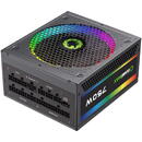 Gamemax Sursa RGB-750 PRO ATX3,Modular, 80+ Gold, RGB, 750W, Negru