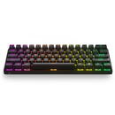 Steelseries Tastatura mecanica de gaming S64843, RGB LED, Layout US, USB-C, Negru