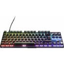 Tastatura mecanica de gaming S64857, RGB LED, Layout UK, USB-C, Negru
