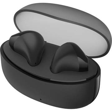 Edifier Casti Wireless, intraauriculare - butoni, pt smartphone, microfon pe casca, conectare prin Bluetooth 5.3, USB-C, Negru