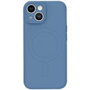 Lemontti Husa Silicon iPhone 15 MagSafe Albastru