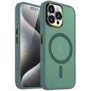 Lemontti Husa Guardian Magsafe iPhone 15 Pro Max Transparent/ Verde