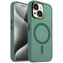 Lemontti Husa Guardian Magsafe iPhone 15 Transparent/ Verde