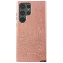Burga Burga Husa Dual Layer Pink Croco Samsung Galaxy S23 Ultra