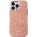Burga Husa Dual Layer Pink Croco iPhone 15 Pro