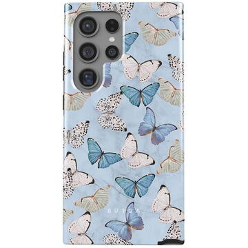 Husa Burga Husa Dual Layer Give Me Butterflies Samsung Galaxy S24 Ultra