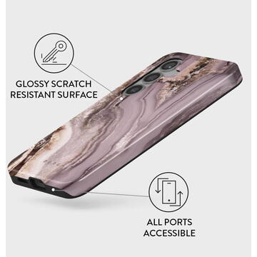 Husa Burga Husa Dual Layer Golden Taupe Samsung Galaxy S24 Plus