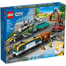 LEGO Set lego City - Tren de marfa, 1153 piese