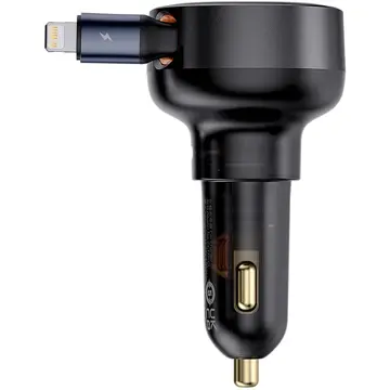 Baseus USB-C, Lightning, 60W, Negru