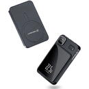 Techsuit Baterie Externa MagSafe 10000mAh - Techsuit Wireless MagSafe Power Bank (PB-WM1) - Black