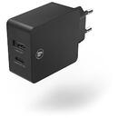 Hama Charger, USB-C, Power Delivery (PD) / Qualcomm + USB-A, 30 W, black