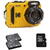 Aparat foto digital Kodak WPZ2 Yellow + 2 16GB SD Card + 2nd Battery