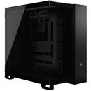 Corsair Corsair 6500X Midi-Tower, Tempered Glass Fara sursa Negru