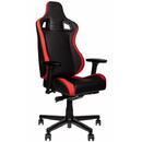 NobleChairs EPIC Compact Gaming Chair  Negru/Carbon/Rosu