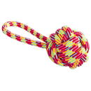 DINGO Parrot ball with a handle - dog toy - 9.5 x 27 cm